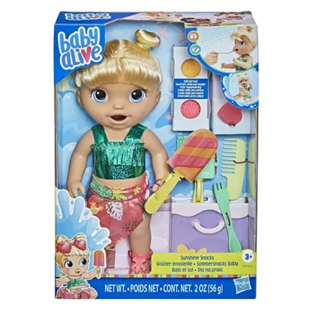 BABY ALIVE BEBE GIMLE YAZ EGLENCESİ SARIŞIN KUT KL2