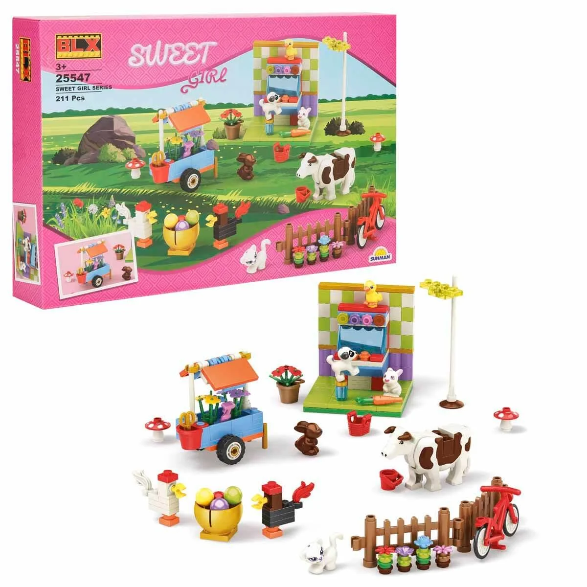 211 PRÇ LEGO BAHÇE SET