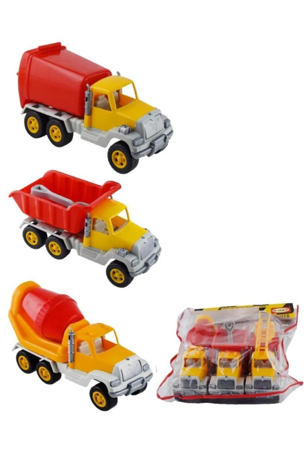 BÜYÜK ÜÇLÜ SET KIRMIZI KL10