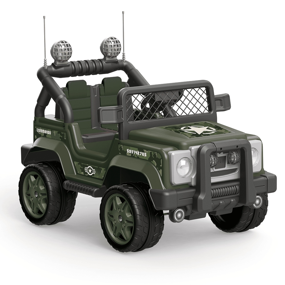 12V ASKERİ AKÜLÜ JEEP KUMANDALI