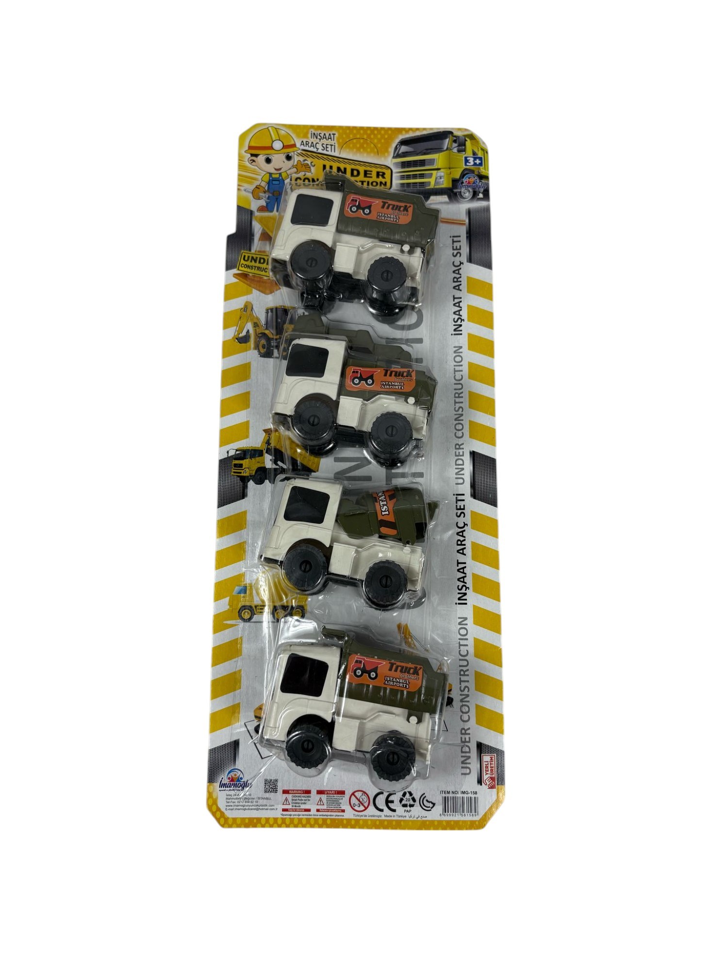 4 LÜ İNŞAAT SET