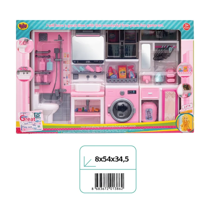 4LÜ BANYO SETİ KTL