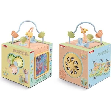 2 IN 1 EĞİTİCİ KÜP VE PUZZLE