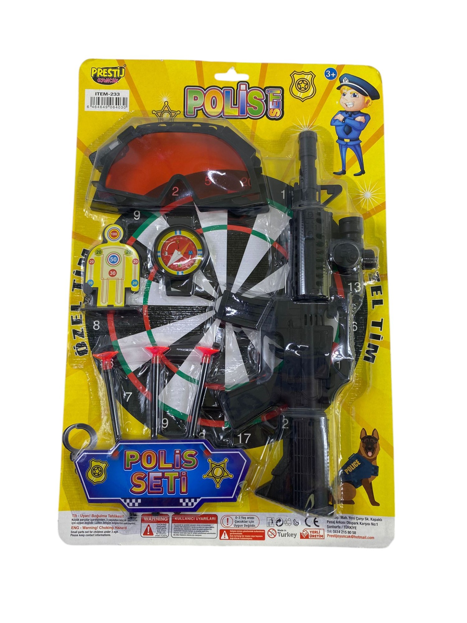 HEDEFLİ POLİS SET