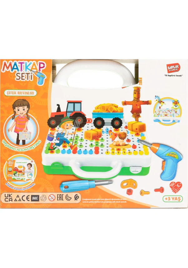 3D ÇİFTLİK HAYVANLARI MATKAP