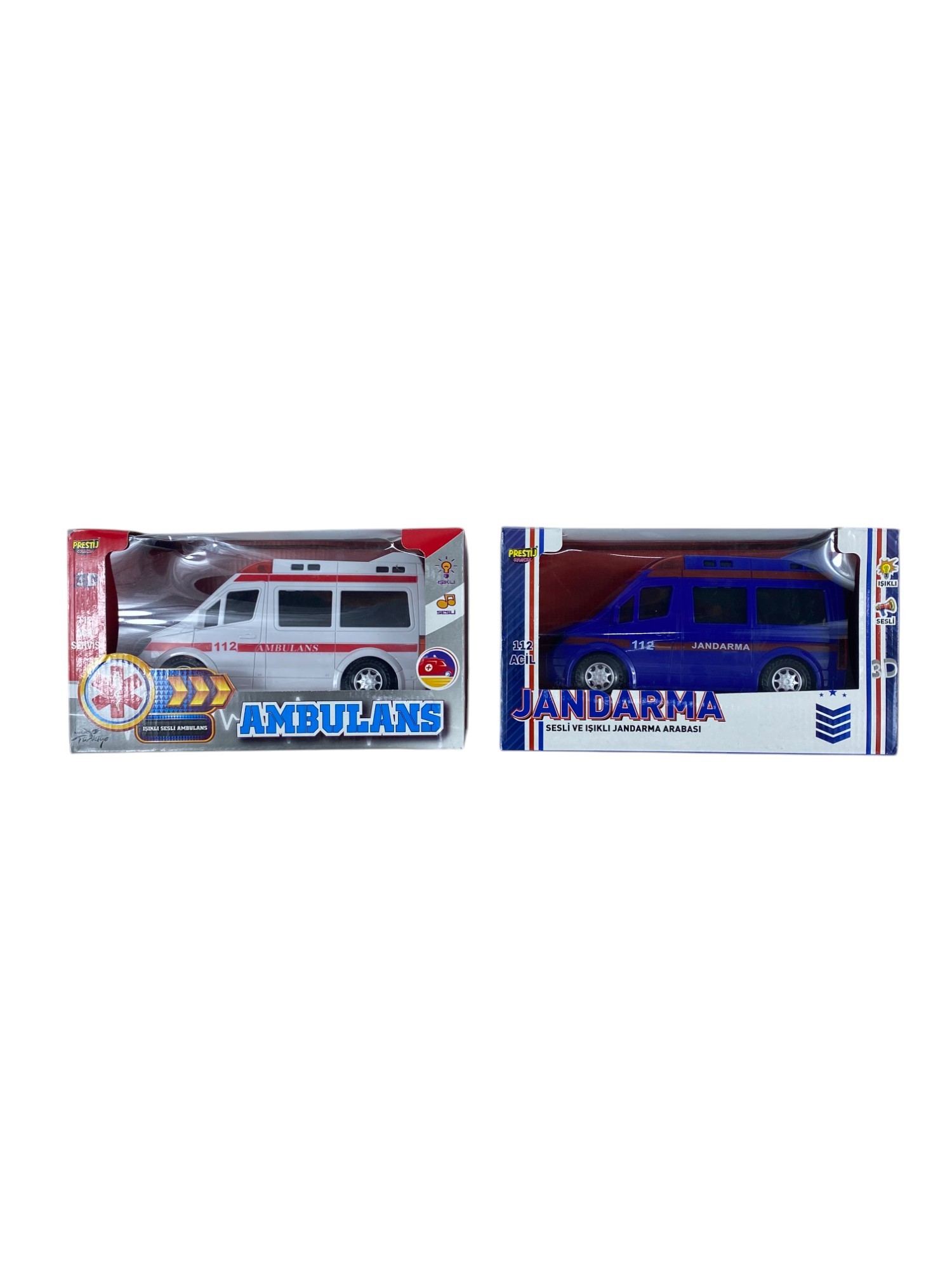 AMBULANS PİLLİ IŞIKLI KUT KL48