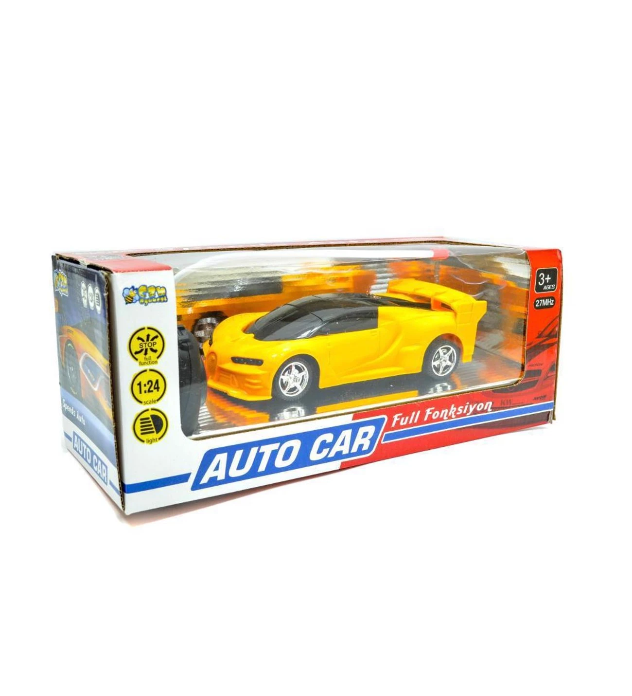 4FONK. KUMANDALI PİLLİ ARABA KL24