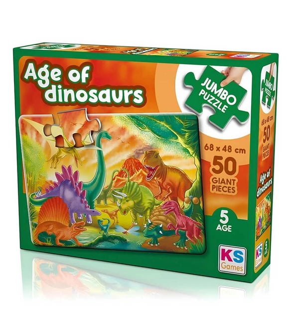 AGE OF DİNOSAURS PUZZLE 50 PCS