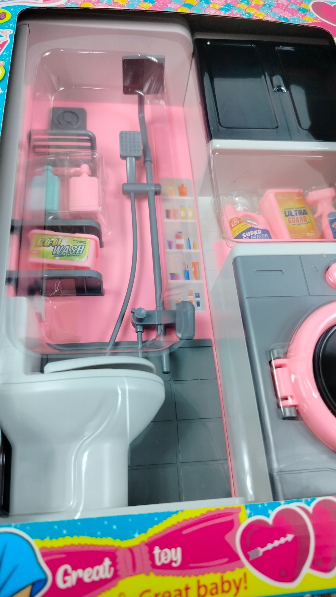 BANYO ÇAMAŞIR MAKİNASI BEBEKL 2 Lİ