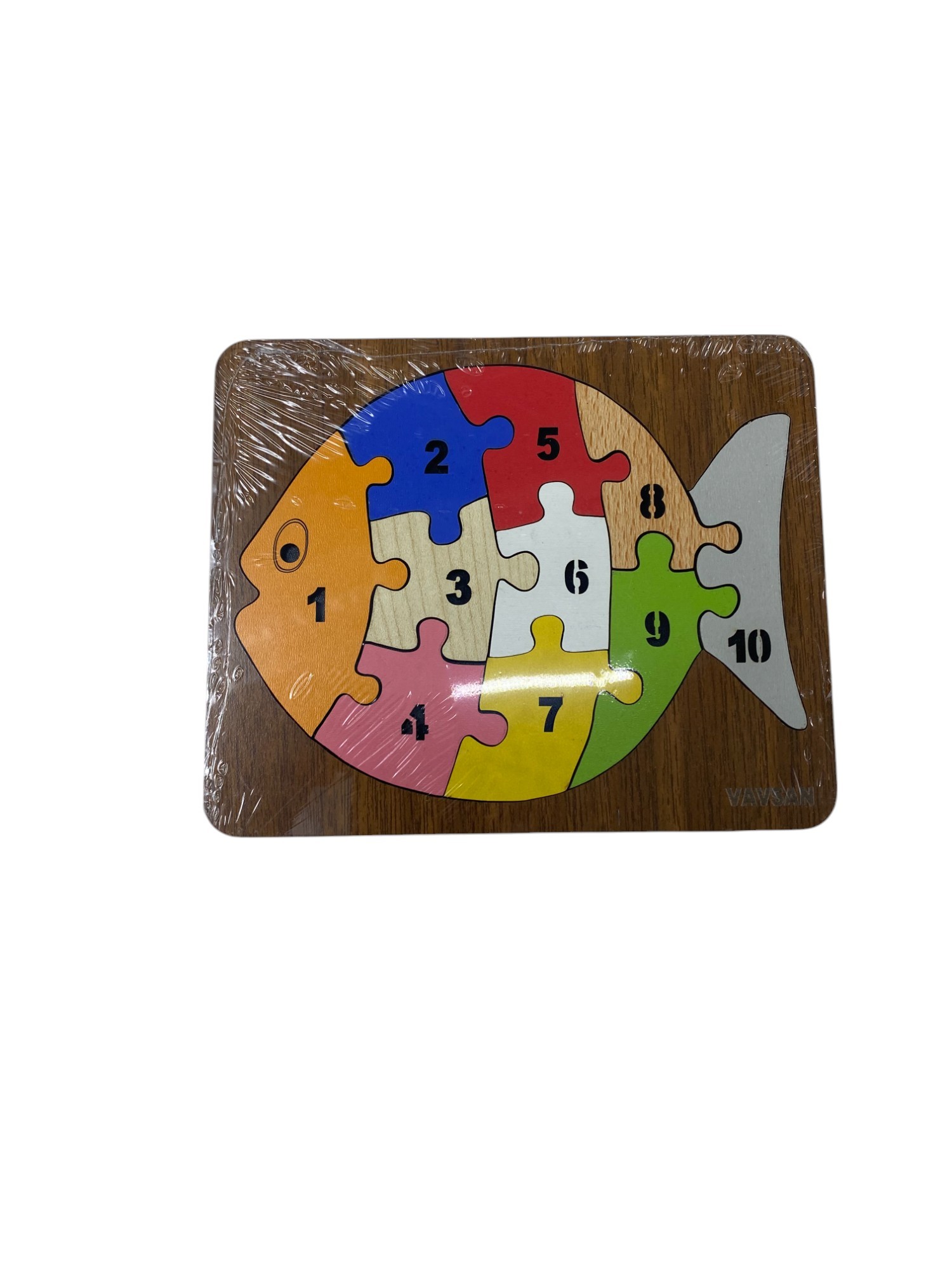 ŞEKİLLİ AHŞAP PUZZLE