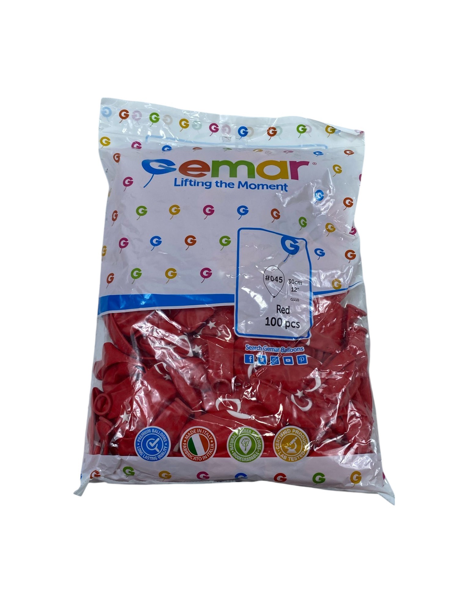 BAYRAK BALON GEMAR PK 100