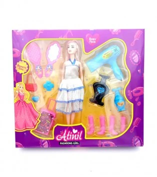 ATİNİL FÖN BAVULLU BEBEK