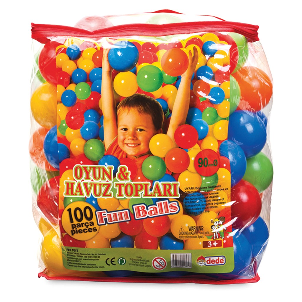 OYUN HAVUZ TOPU 100 PÇS KL 4
