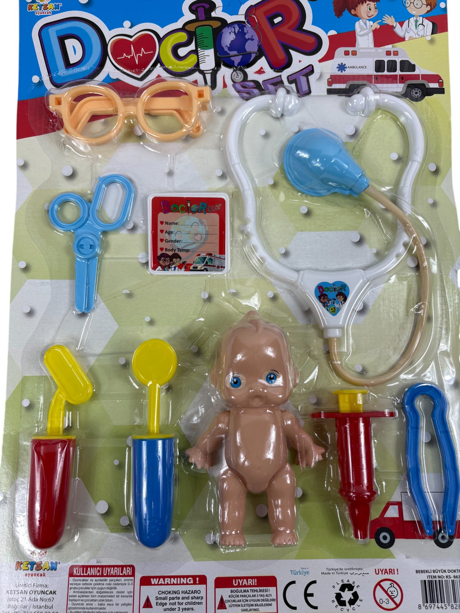 DOKTOR SET BEBEKLİ BY KRT