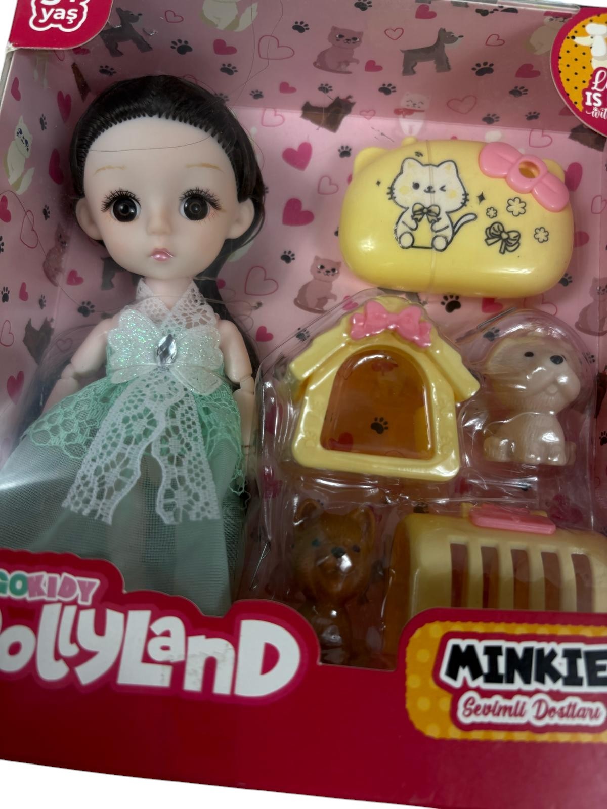 MİNKİE SEVİMLİ DOSTLAR BEBEK SETİ