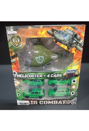1 HELİKOPTER 4 ARABA