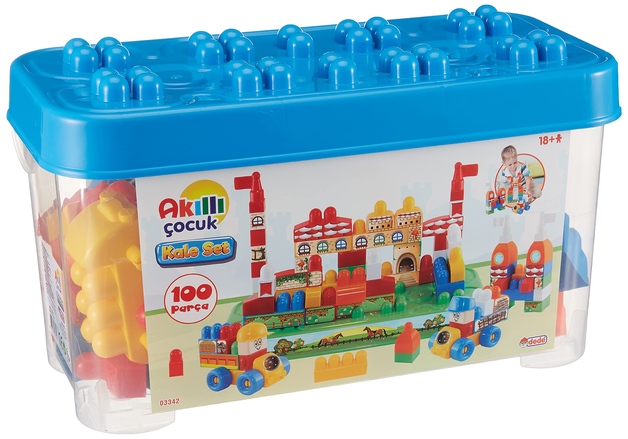 AKILLI ÇOCUK KALE SET 100 PARÇA KL4