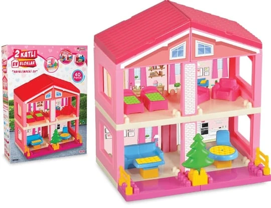 2 KATLI EV BLOKLARI KUT KL 8