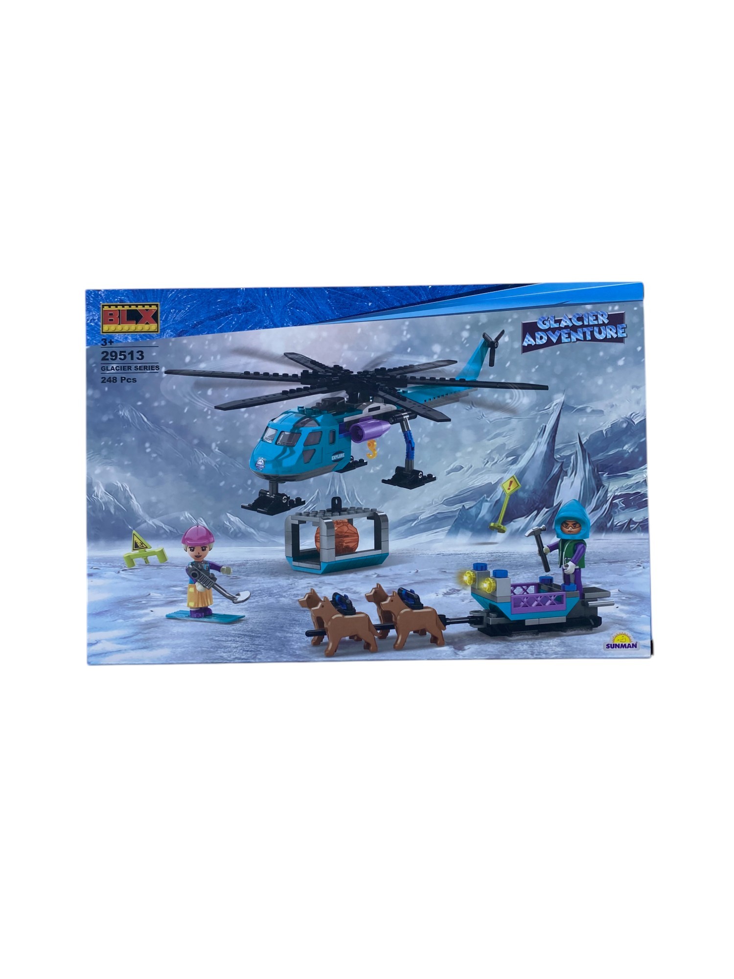 344 PARÇA LEGO HELİKOPTERLİ DERİN DENİZ SETİ