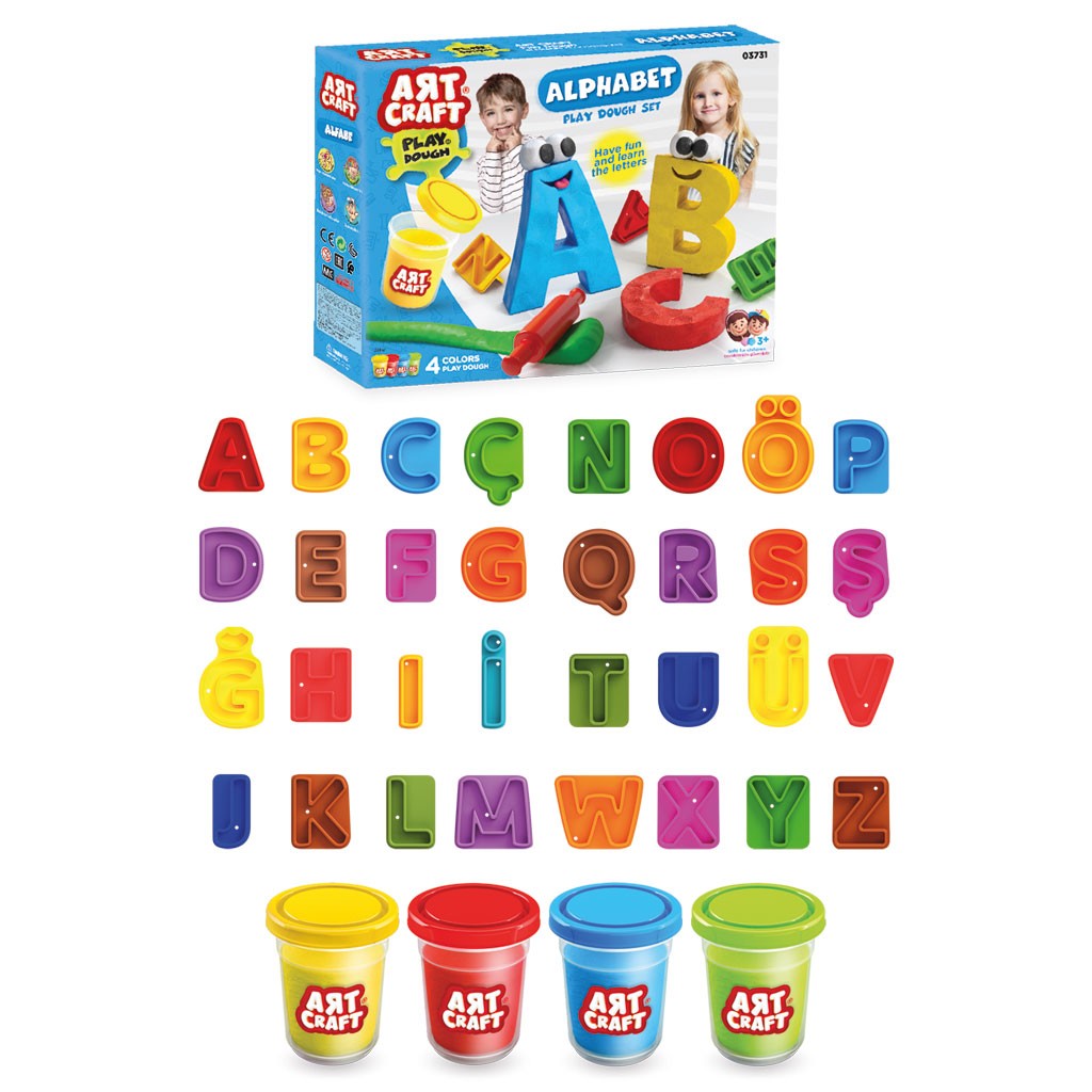 HAMUR SET 224 GR ALFABE KUT KL12