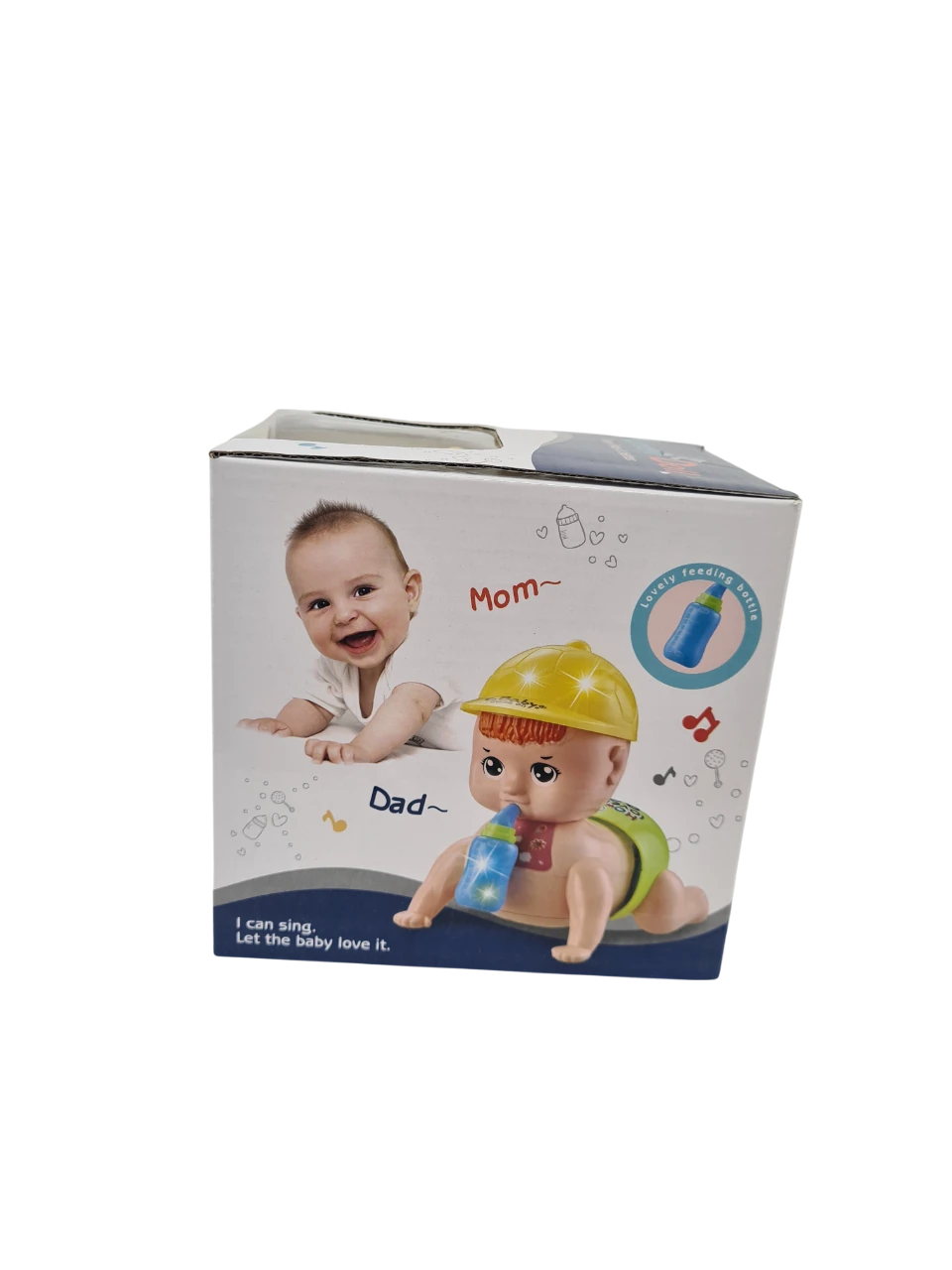 EMEKLEYEN BEBEK BİBERONLU