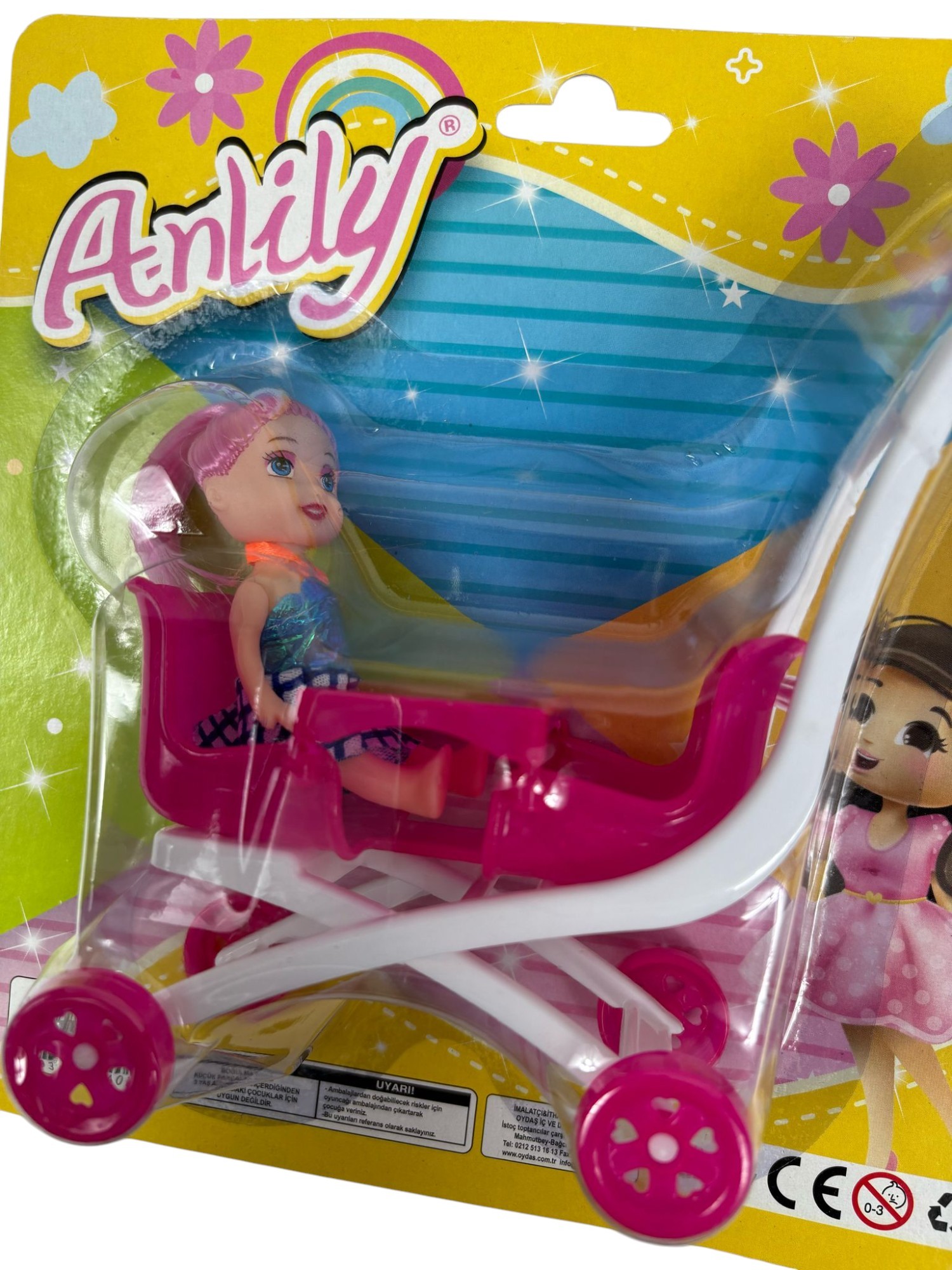 ANLİLY 2 Lİ PUSET BEBEKLİ KL 135