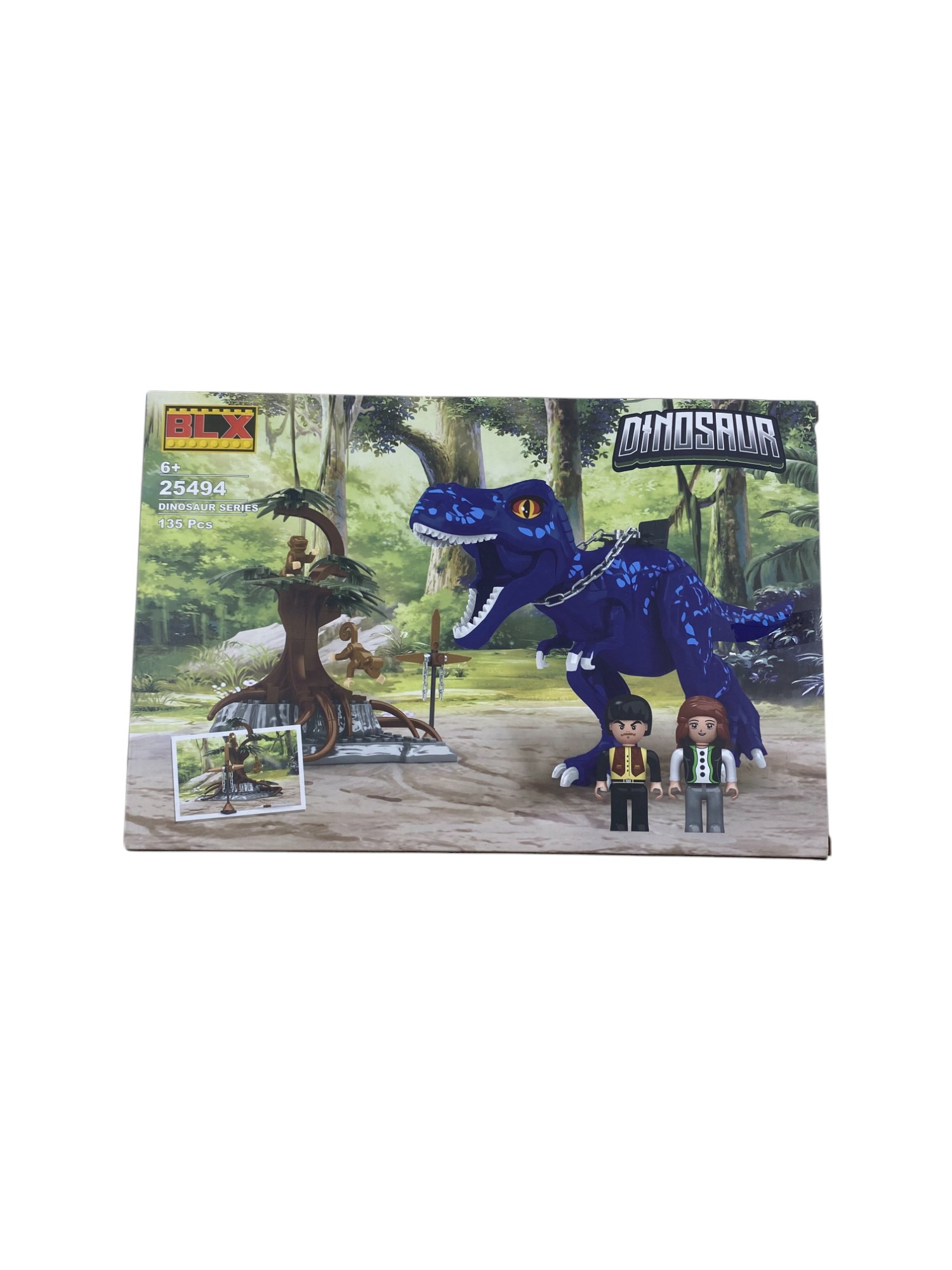 135 PARÇA DİNAZOR VE SAVAŞÇILARI LEGO