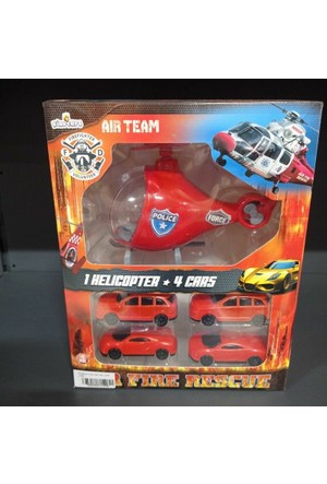 1 HELİKOPTER 4 ARABA