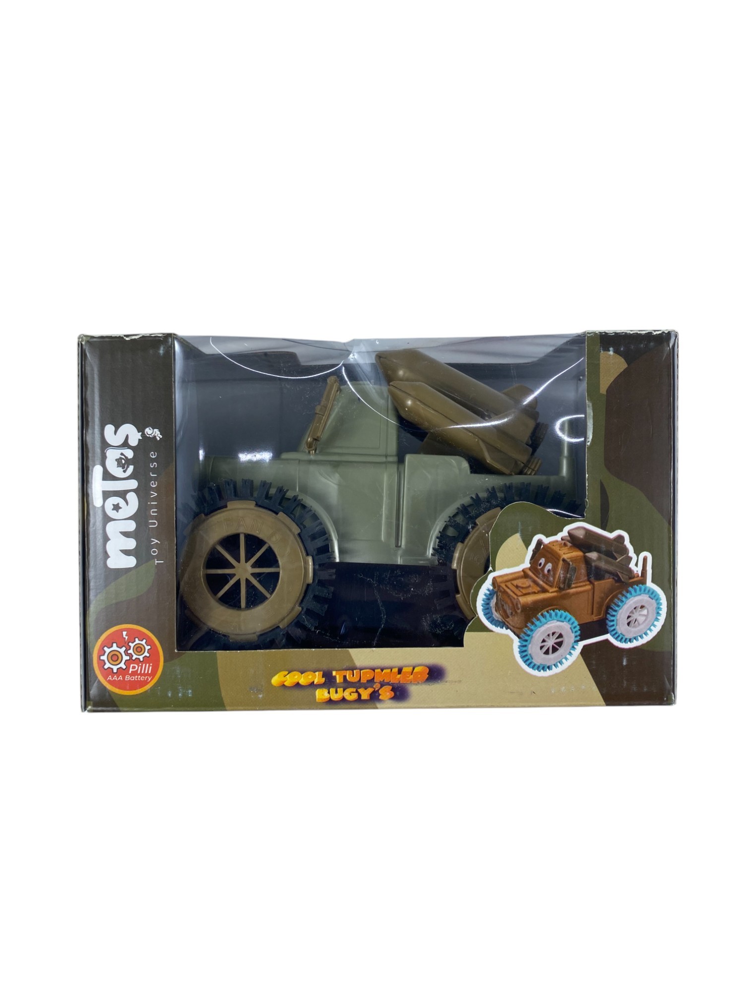 PİLLİ TAKLACI BUGY TANK