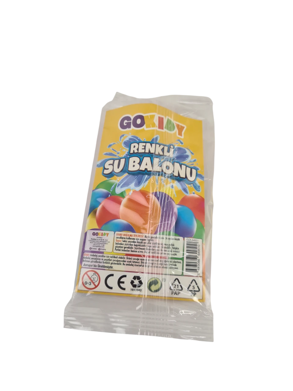 SU BALONU 25Lİ PAKET18Lİ