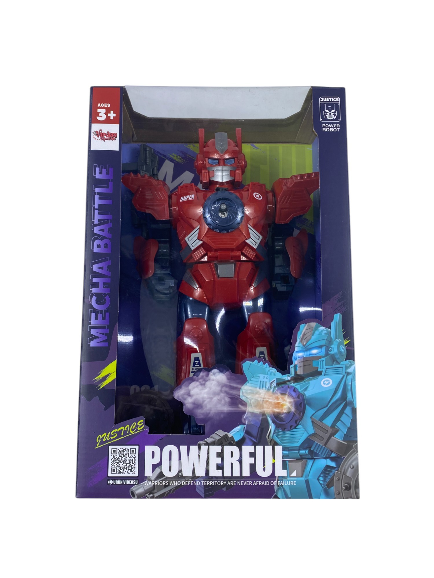 IŞIKLI SESLİ BUHAR ATAN ROBOT