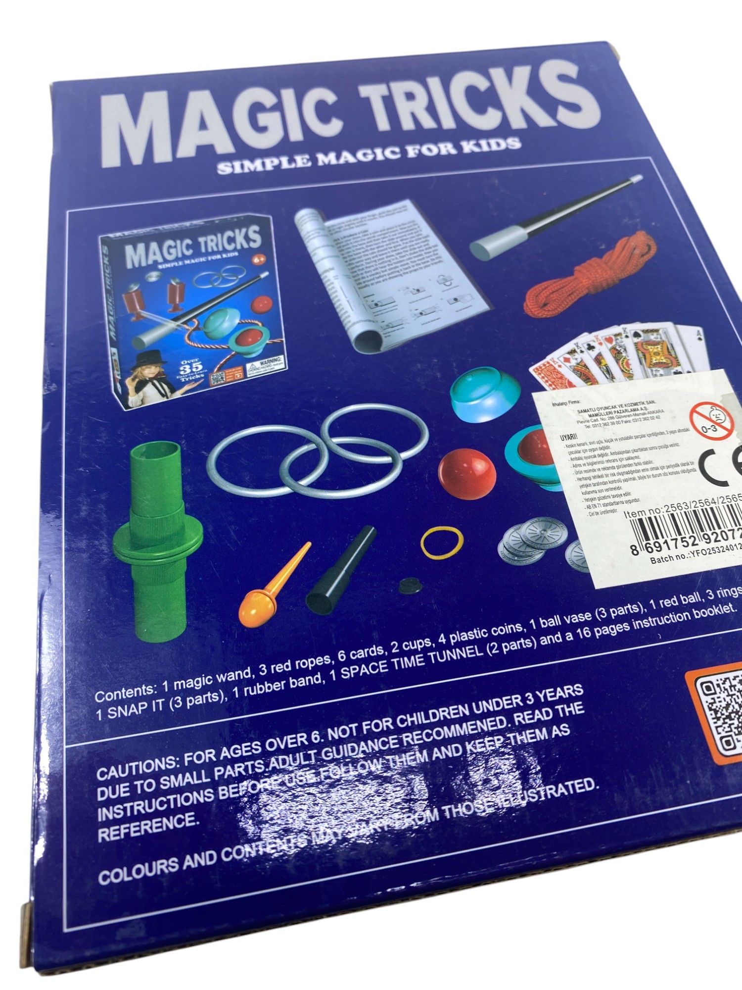 MAGIC TRICKS SİHİRBAZLIK SETİ