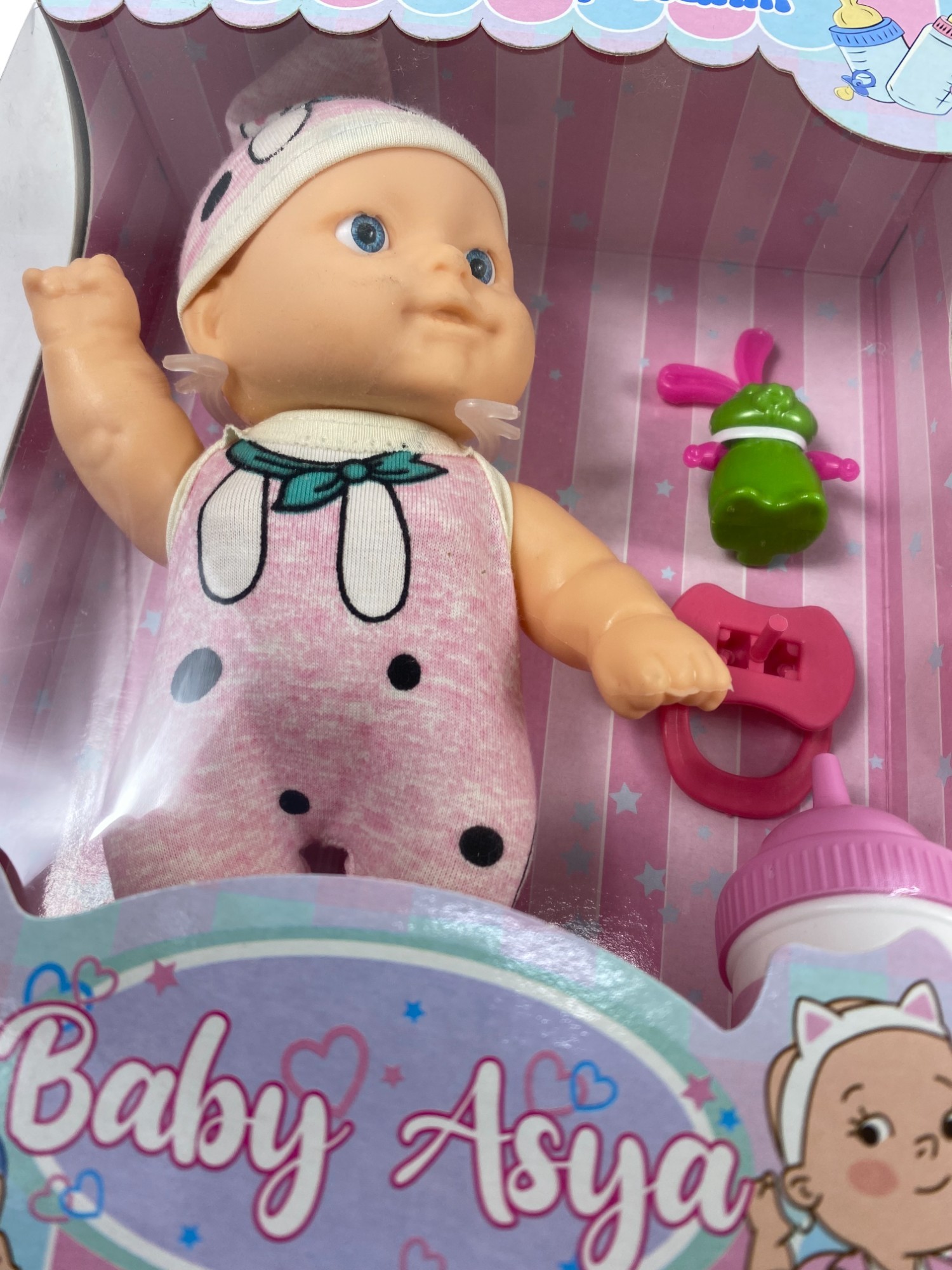 KUTU BİBERONLU ASYA BEBEK