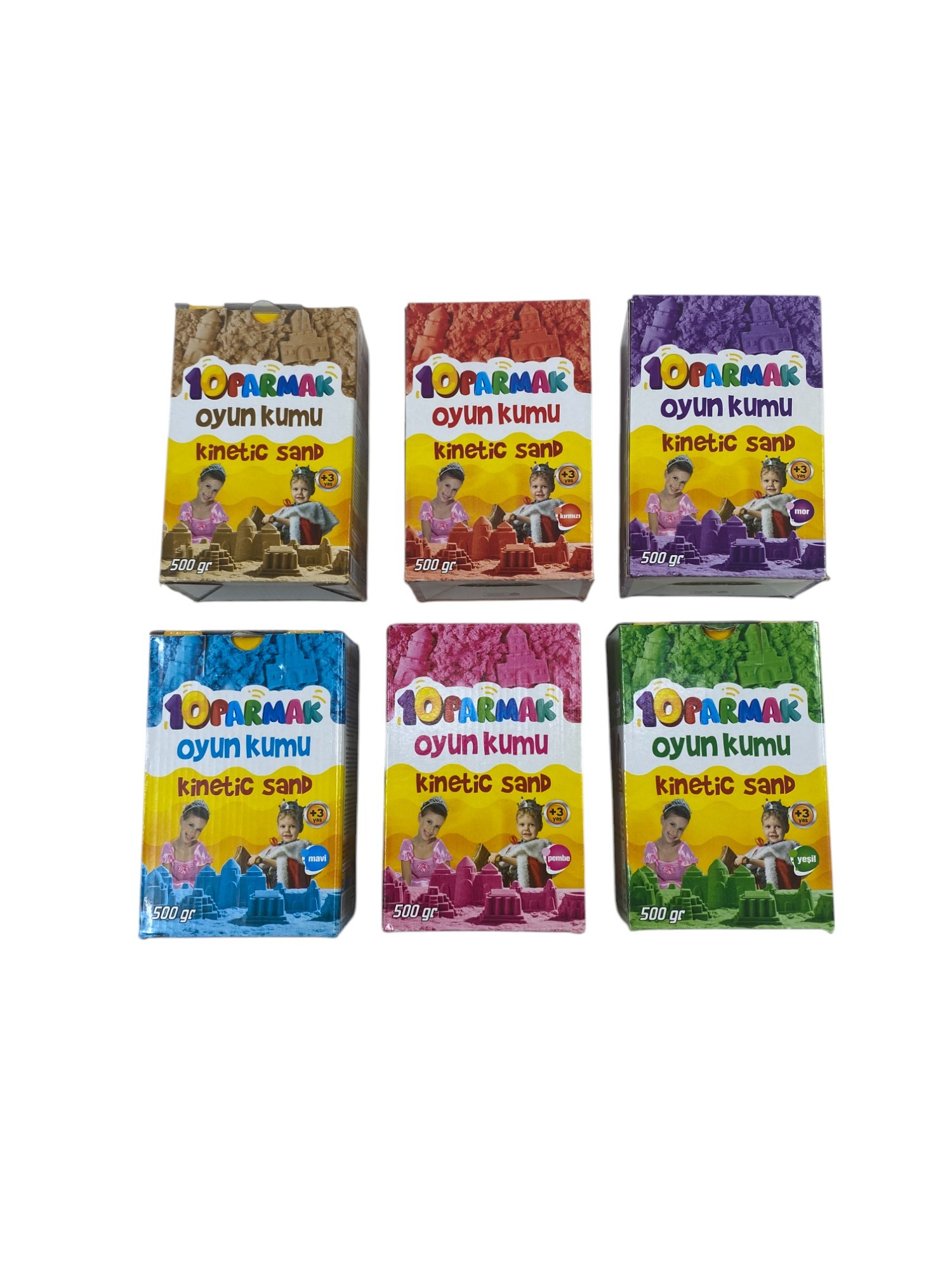 500 GR KİNETİK KUM
