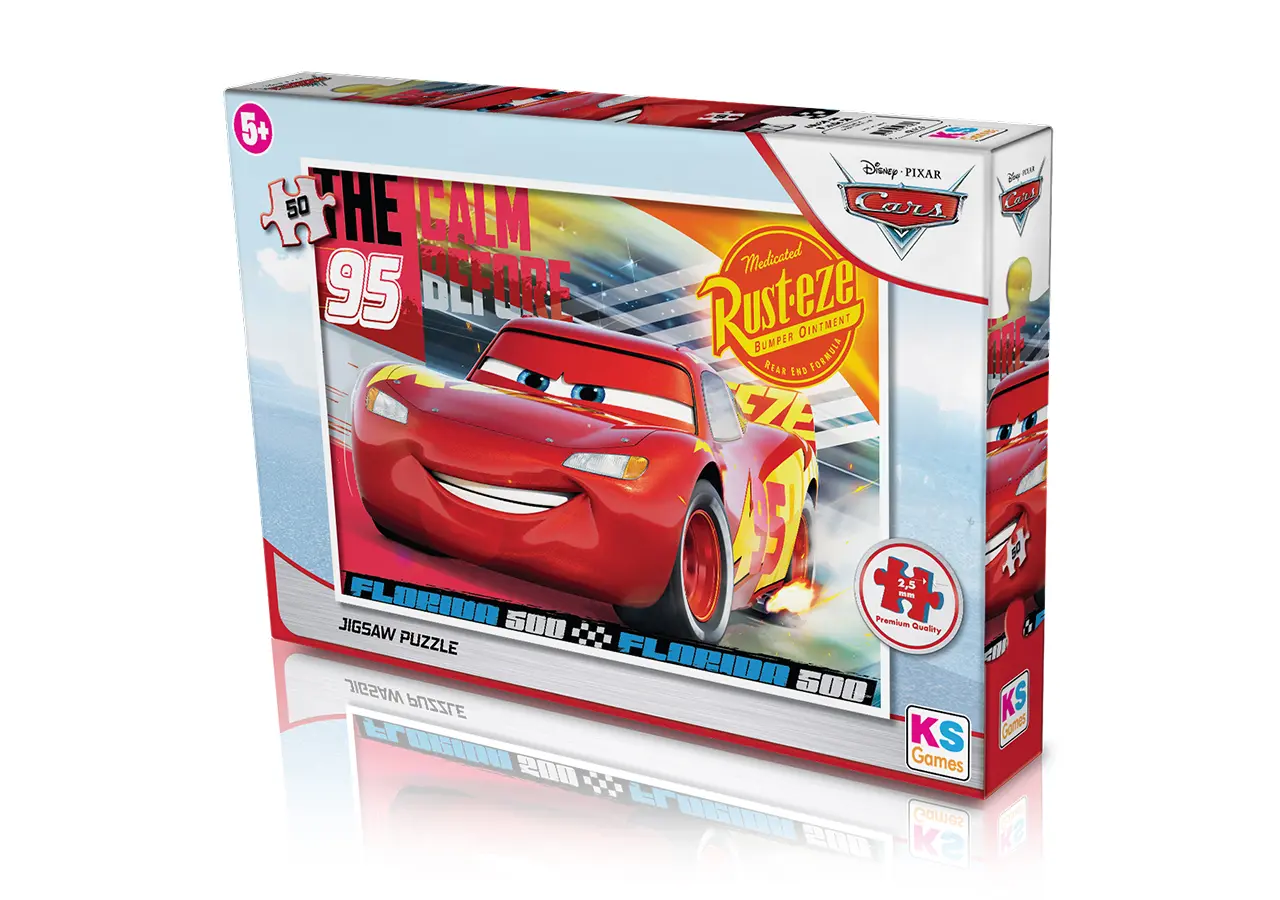 CARS 50 PARÇA PUZZLE