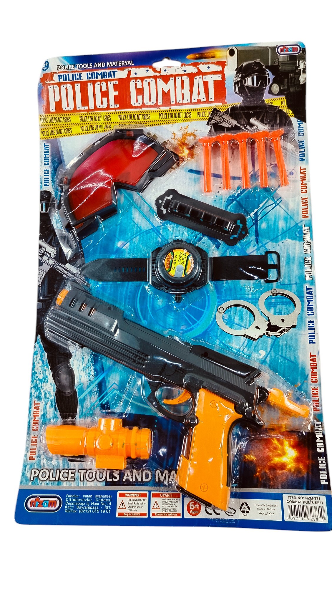 KARTELA GÖZLÜKLÜ COMBAT SET KL42