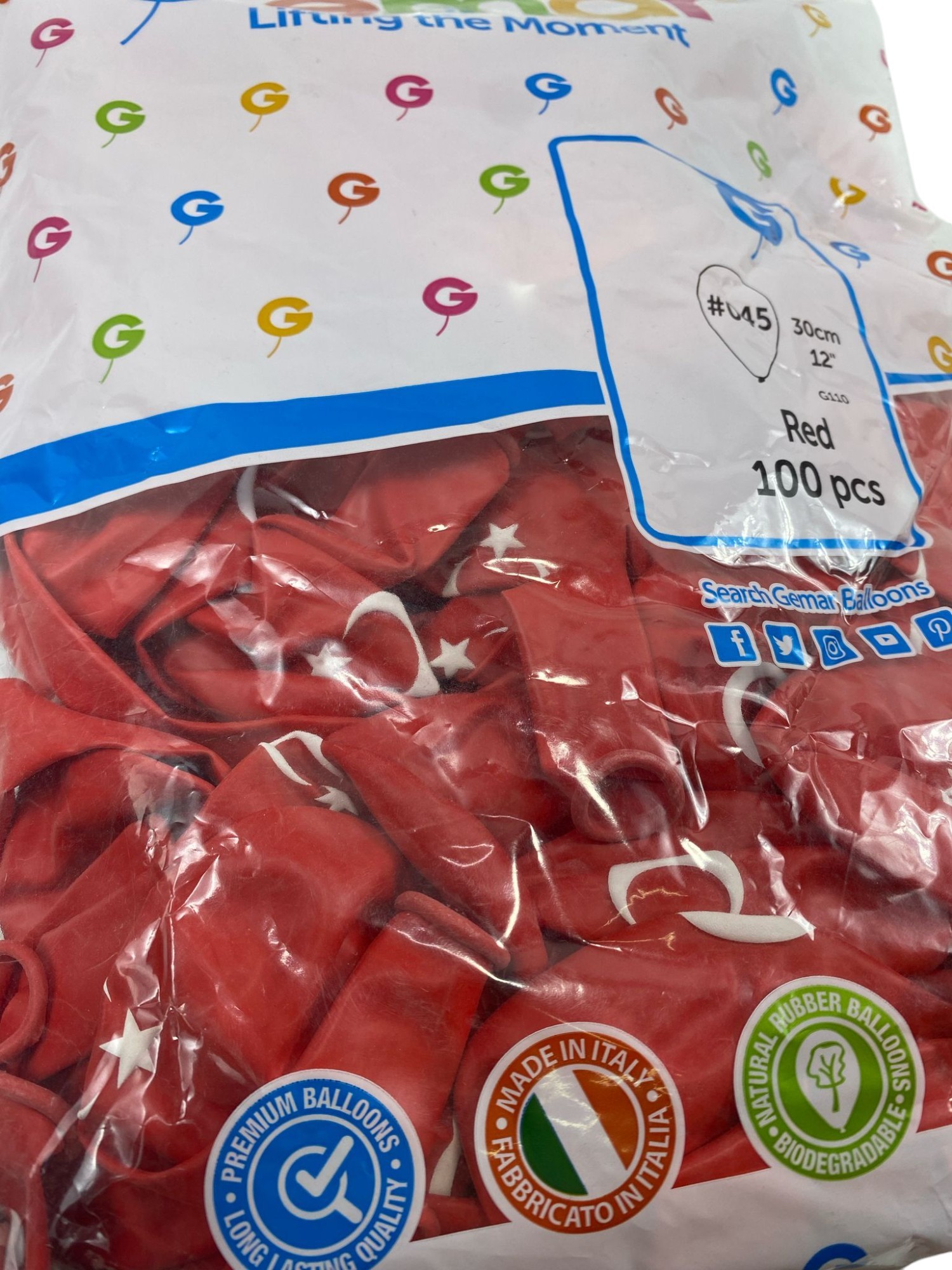 BAYRAK BALON GEMAR PK 100