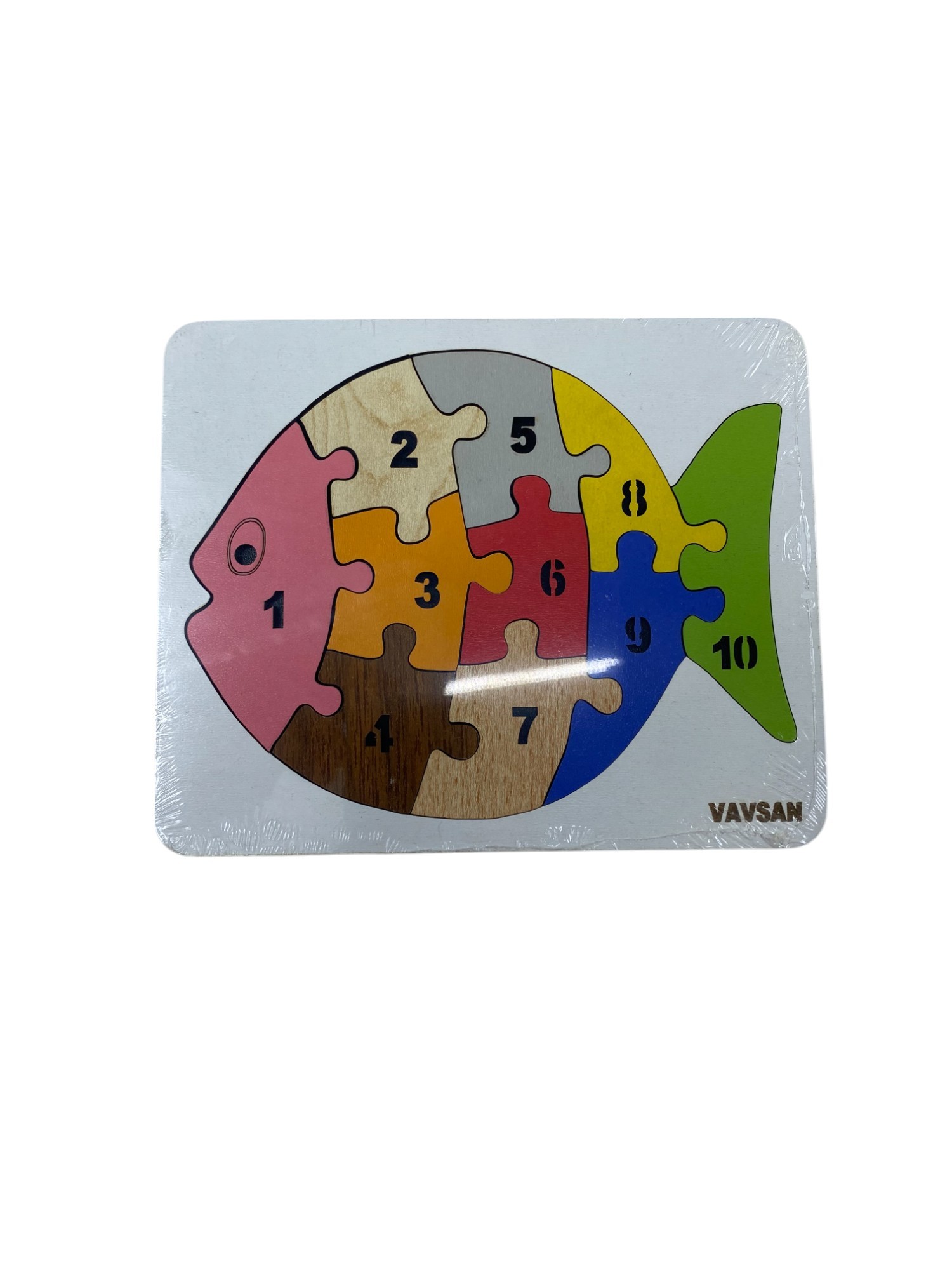 ŞEKİLLİ AHŞAP PUZZLE