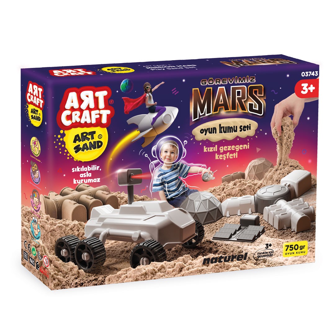 ARTCRAFT GÖREVİMİZ MARS 750GR HAMUR SET KL12