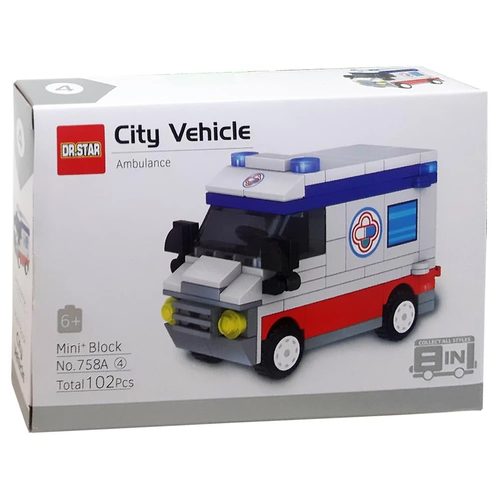 102 PARÇA OTOBÜS LEGO SETİ