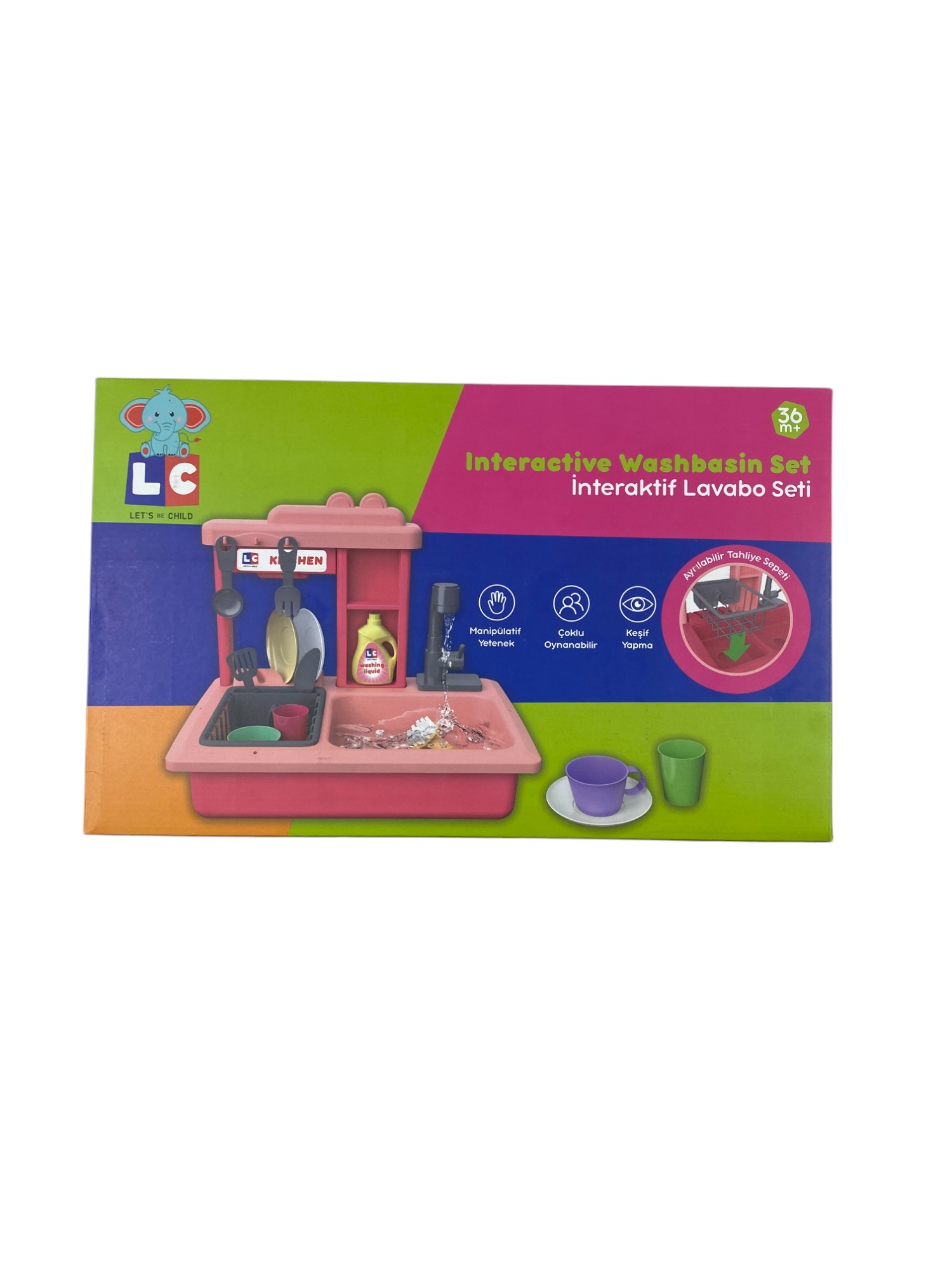 İNTERAKTİF PİLLİ LAVABO