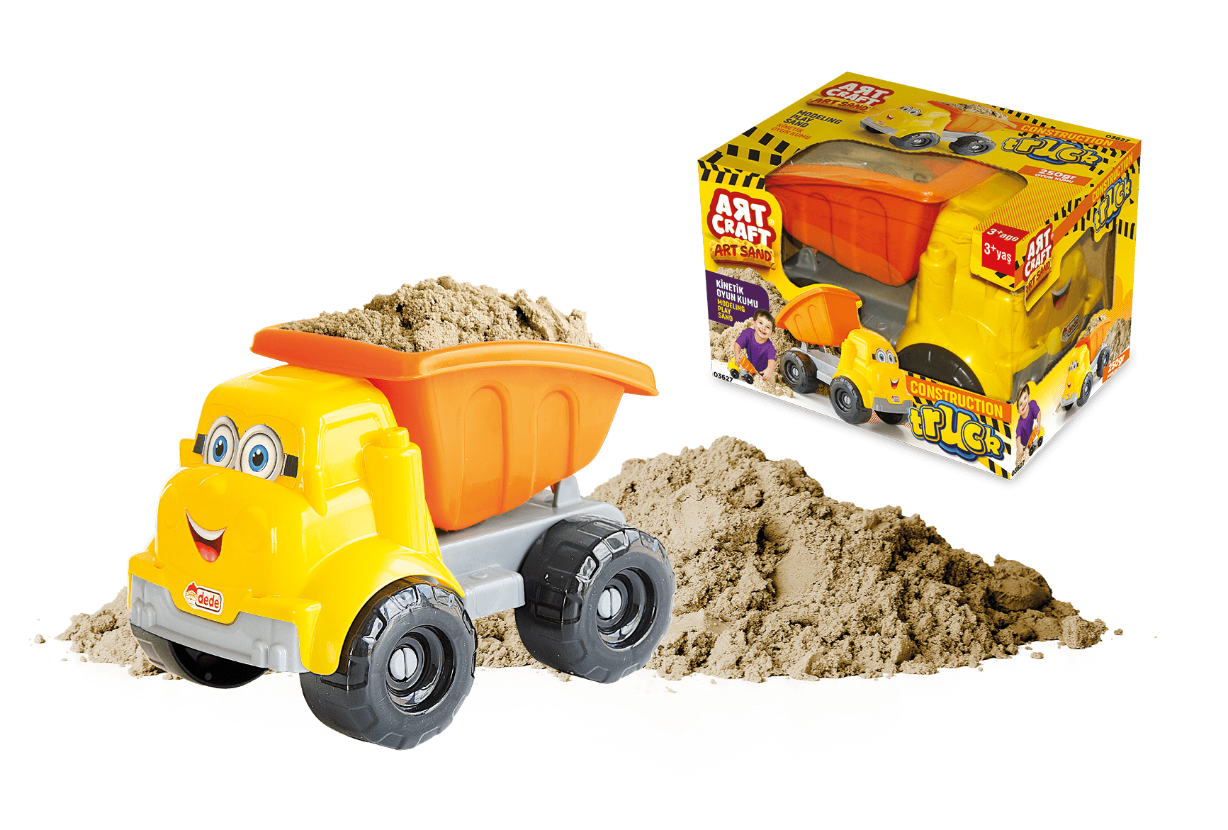 250GR KİNETİK KUMLU KAMYON KL12