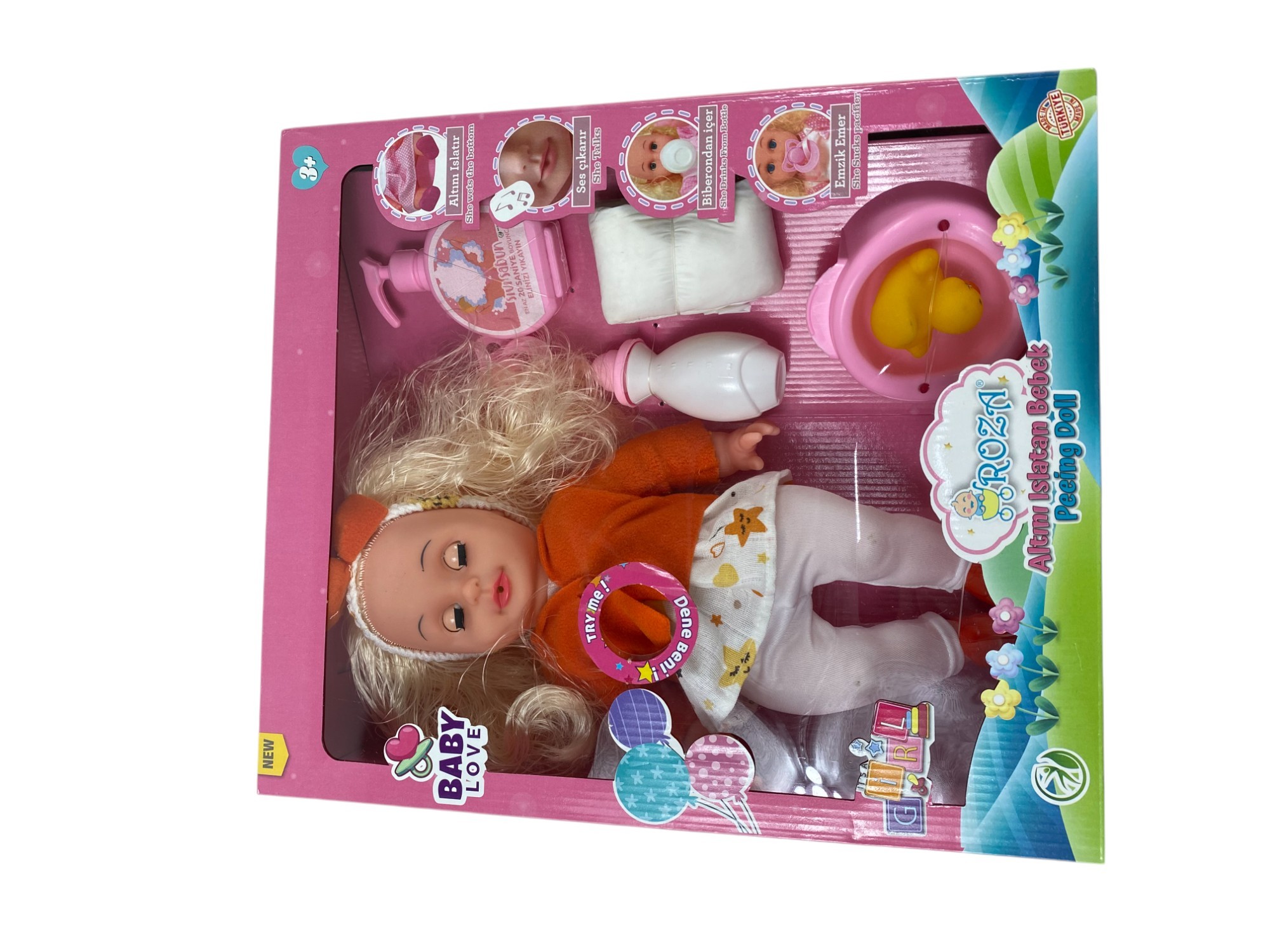 ALTINI ISLATAN ROZA BEBEK BYK KL12