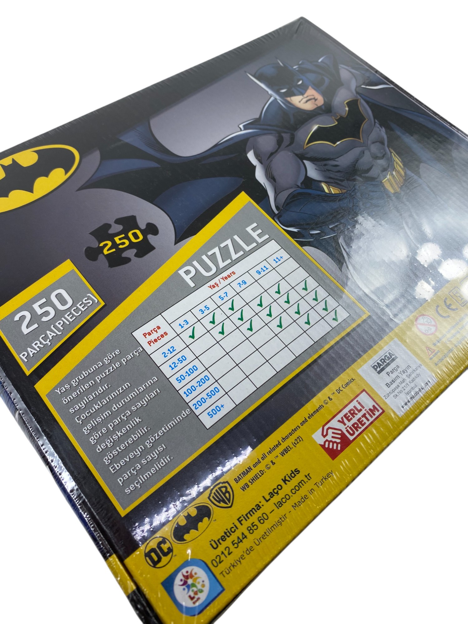 250 PCS BATMEN PUZZLE