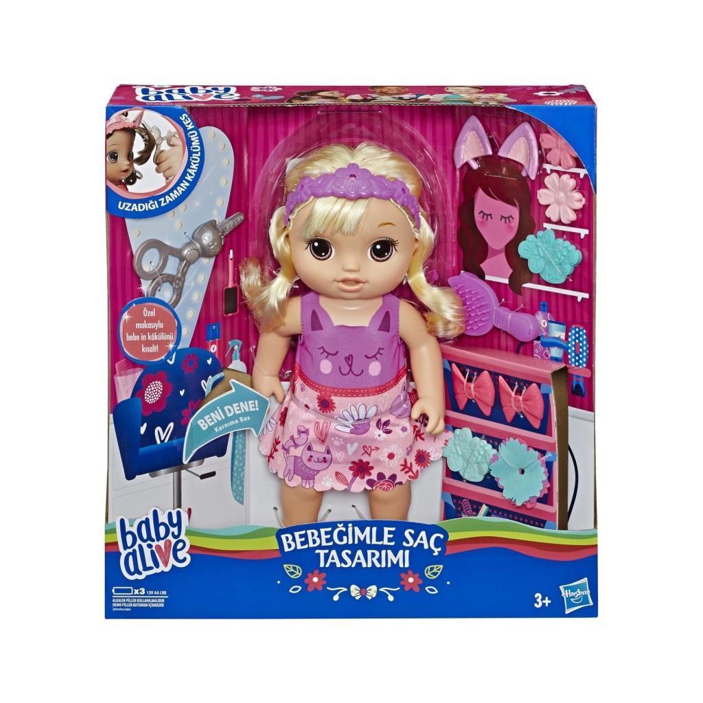 BABY ALİVE SAÇ TASARIMI KL 2