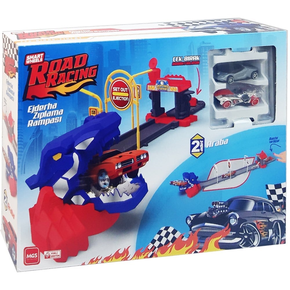 EJDERHA PİST METAL ARABALI KUT KL12