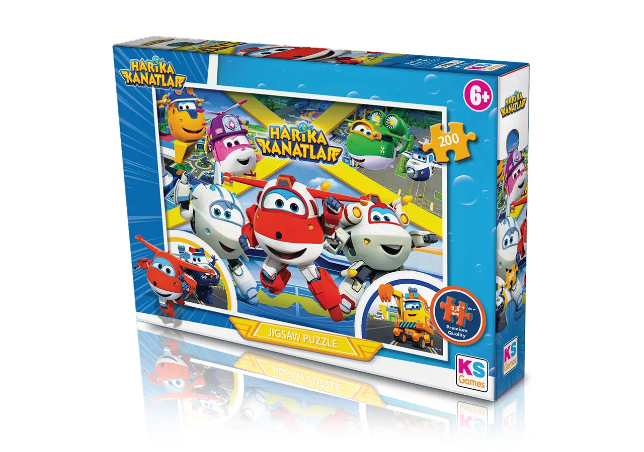 HARİKA KANATLAR 200 PARÇA PUZZLE