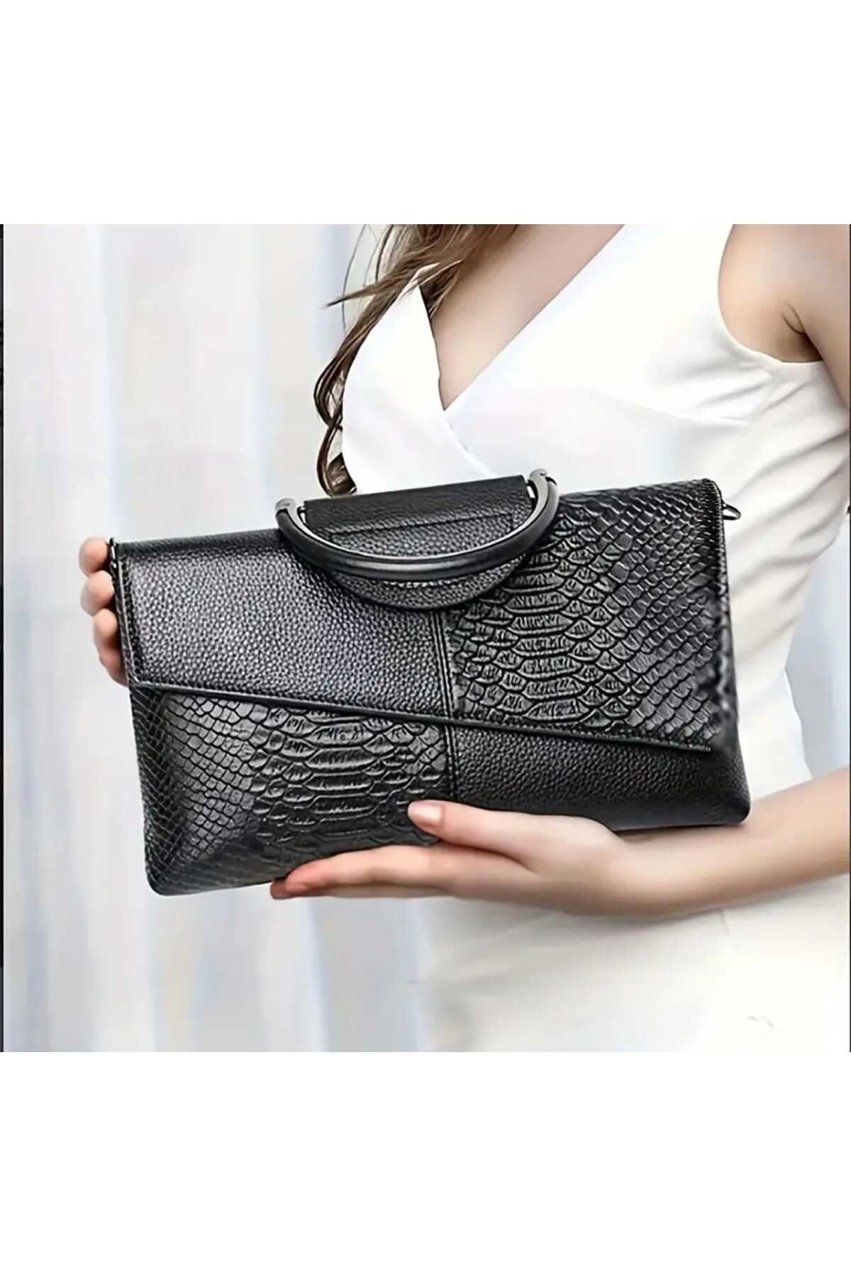 Kadın Retro Stil El Ve Omuz Çantası (bc-1228 )