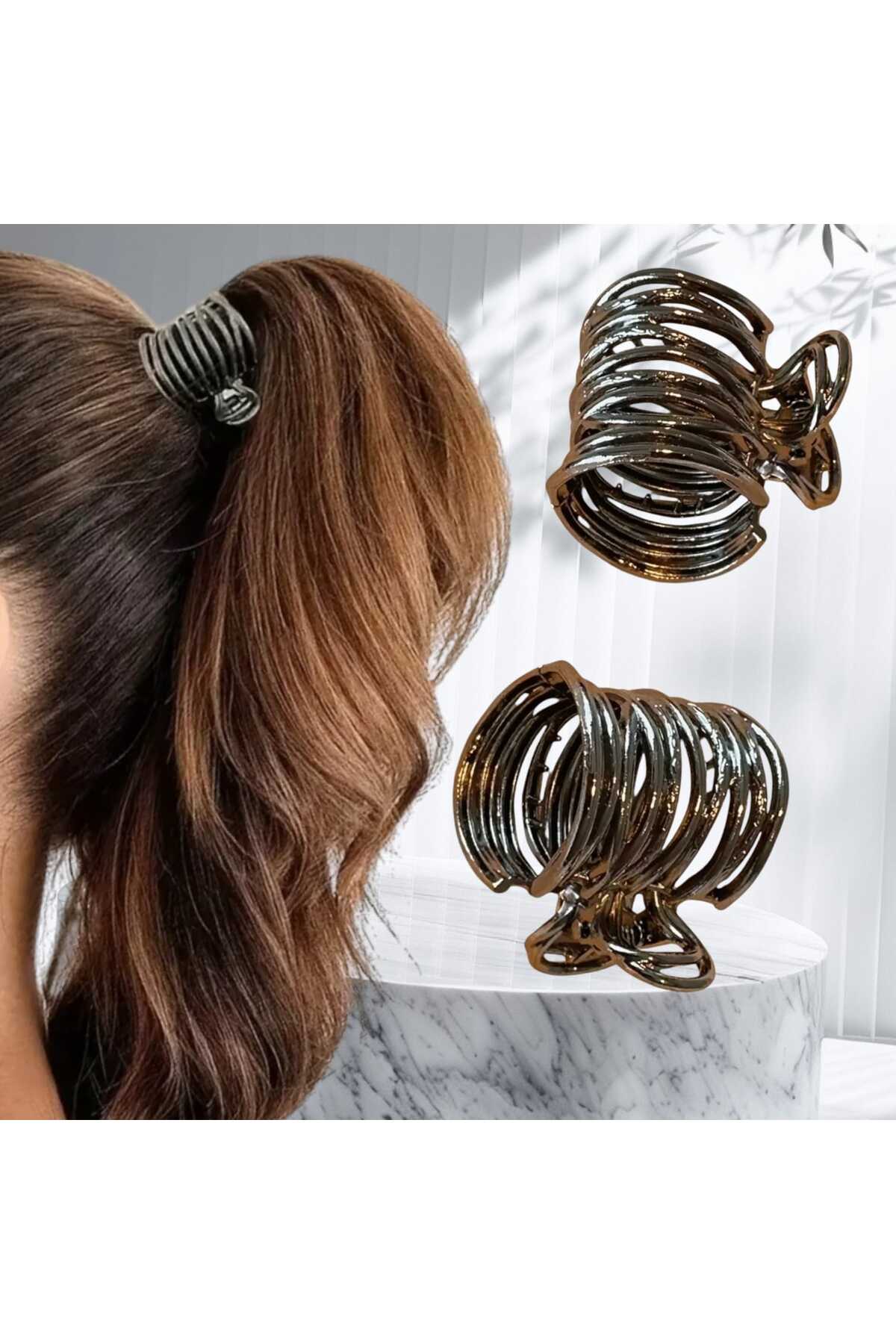 Metal At Kuyruğu Mandal Toka (BC-1009)