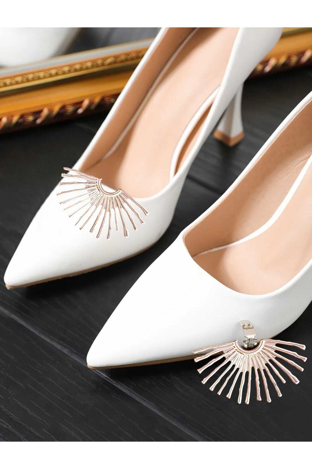 Ayakkabı Tokası -çanta Charm -broş Bir Çift Çıkarılabilir Klipsli Güneş Tasarım (bc-1174 )